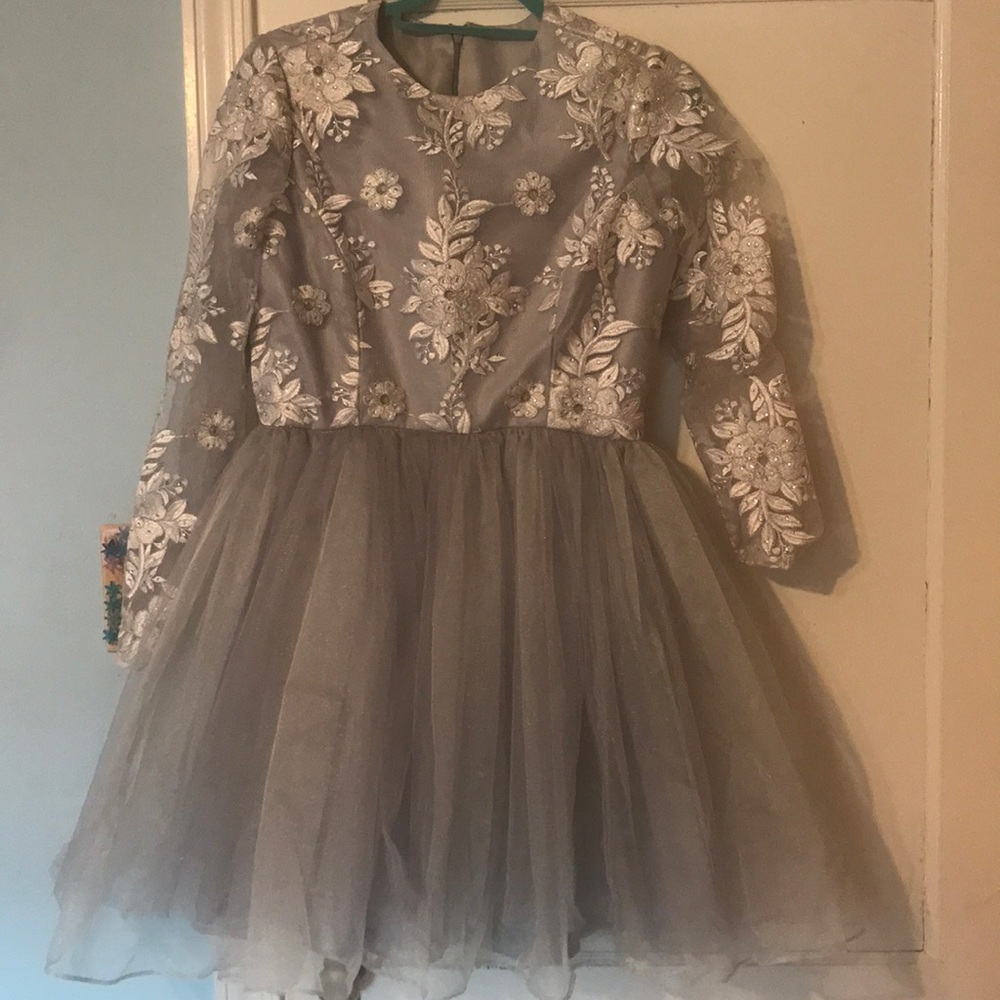 Silver dress
